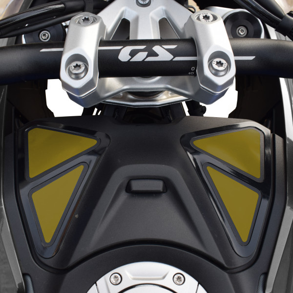 Pyramid Plastics Pyramid decals | bmw r 1300 gs storage compartment decal kit | gold